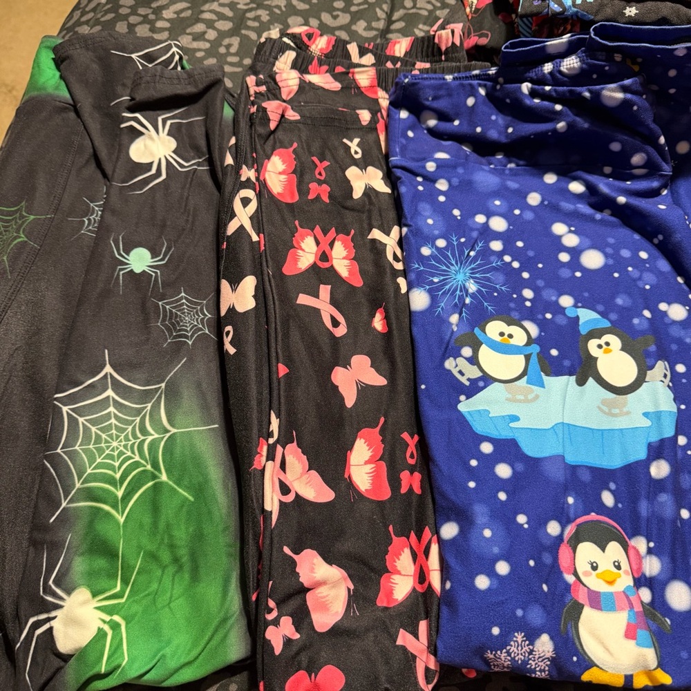 Pattern leggings set